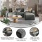 Flash Furniture Bridgetown Luxury Modular 4 Piece Sectional Sofa, Dark Gray IS-IT2231-4PCSEC-DKGRY-GG - alternate 9